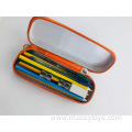 Fancy Pattern Zipper Silicone Cover Pencil Case